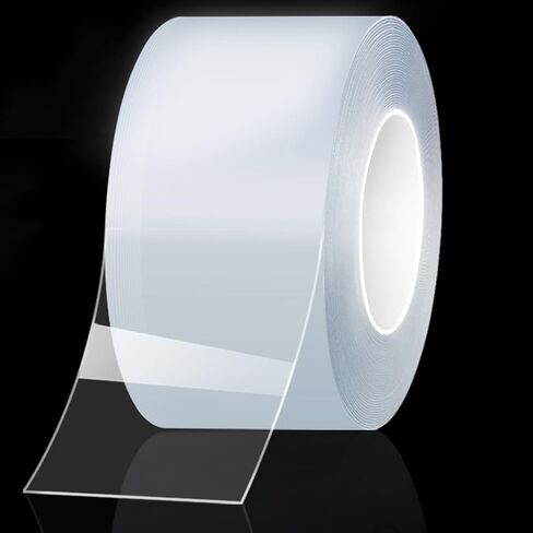 Air Conditioner Window Weather Sealing Tape 2 Inch x 33 FT Weather Stripping Residue-Free Clear Window Insulation Caulk Tape for Doors Windows and Shower Glass Gaps Bathroom in Saudi Arabia