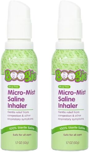 Boogie Micro-Mist Saline Inhaler Refill, 2.8oz Unscented - Pack of 1 in Saudi Arabia