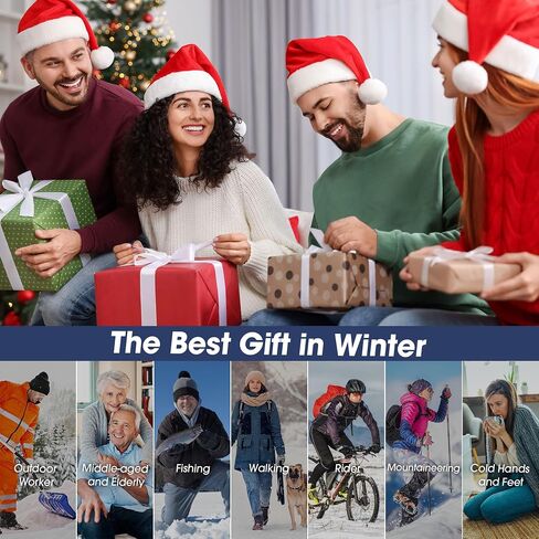 Heated Socks, Heated Socks for Men Women, 6000mAh Rechargeable Electric Heated Socks Up to 14 Hours, Washable Winter Warm Socks for Outdoors Work Fishing Hunting Skiing Cycling Camping Hiking in Saudi Arabia