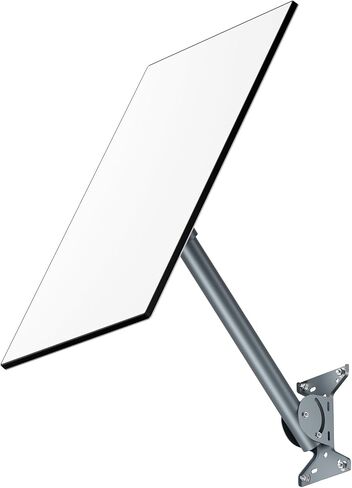 Starlink Mount for Gen 3, Adjustable 18-Inch Wall/Roof Mount Compatible with V3 Starlink Standard Dish, Starlink Mounting Kit with Gen 3 Pipe Adapter for Starlink Internet Kit Satellite in Saudi Arabia
