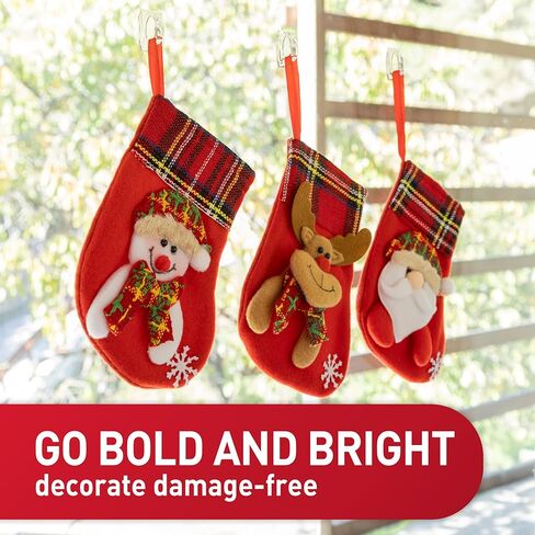 Command 17006CLR-VP Mini Hooks, Clear, 18 Count in Kuwait