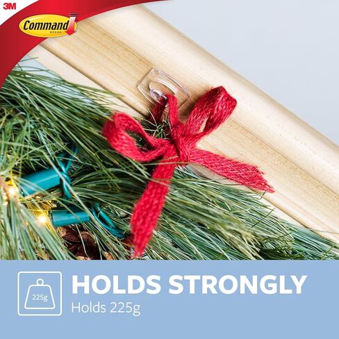 Command 17006CLR-VP Mini Hooks, Clear, 18 Count in Kuwait