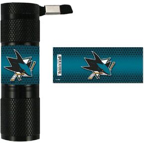 FANMATS 62351 - San Jose Sharks LED Pocket Flashlight - 3.5in. X 1in.