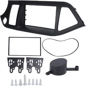 2Din Radio Stereo Fascia Frame Dash CD Panel Trim Decor Fit for Kia Picanto Morning 2011