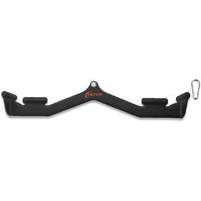 LAT Pulldown Attachments for Cable Machines, Cable Machine Attachments for Home Gym T Bar V Bar LAT Pulldown Machines Attachments, Back Tricep Bar Strength Training Handle Grip