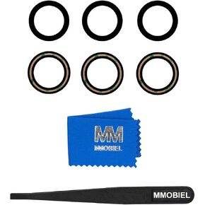 MMOBIEL Back Rear Camera Glass Lens Replacement Compatible with Samsung Galaxy S23 / S23 Plus 5G 2023. - Incl. Double Sided Adhesive, Tweezer and Cloth.