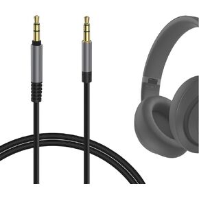 Geekria Audio Cable Compatible with Beats Studio Pro, Solo 4, Solo 3, Solo 2, Solo, Studio 3, Studio 2, Studio, Pro, Mixr Headphones Cable, 1/8" (3.5mm) to 3.5mm Replacement Stereo Cord (4ft/1.2m)
