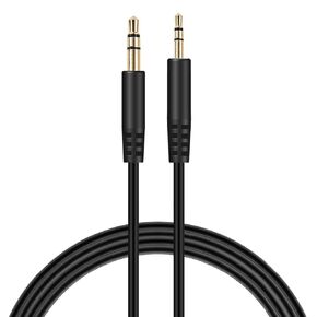 كابل صوت بديل لسماعات Bose، سلك Aux 3.5 مم إلى 2.5 مم لسماعات Bose QuietComfort 25 QC25 35 QC35 QC35II 45 QC45 700 JBL E45BT E55BT E65BTNC AKG (بدون ميكروفون)
