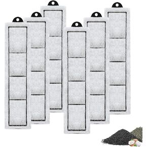12pcs RF-S Filter Cartridges Compatible with Top Fin,Replacement Cartridges for Desktop Aquariums with Small Retreat Filters