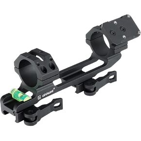 ohhunt Quick Release Scope Mount 1" 30mm with Red Dot Adapter Plate Compatible with RMR Footprint