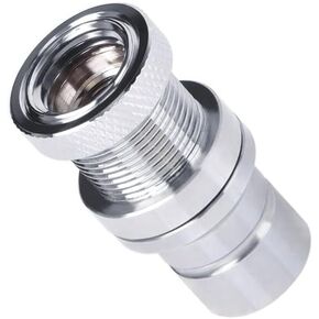 Alphacool Eiszapfen Quick Release Male Bulkhead G1/4 Inner Thread - Chrome (17462)