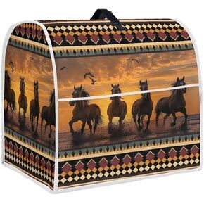 Classic Cow and Sunflowers Kitchen Aid Mixer Cover Polyester Dust Free Stand Mixer Cover for 6-8 Quart Kitchen Small Appliance Accessories Durable and Not Easy to Pilling
