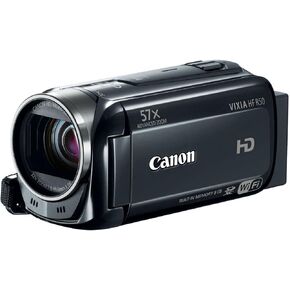 Canon VIXIA HF R50 Full HD Camcorder with Wi-Fi and 3-Inch LCD - Black (Renewed)