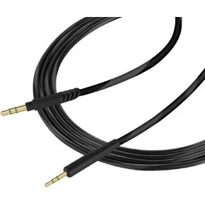 Audio Cable for Bose QC35, QC35 II, QC25, 700NC, 700, NC700, 700ANC,QC SE, QuietComfort Headphones, 2.5mm TRRS to TRS Replacement Aux Cord (5 ft/1.5 m)