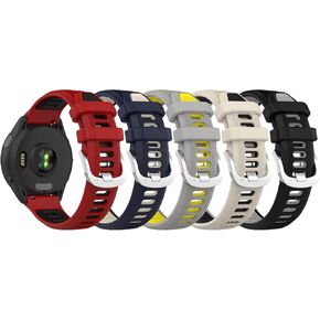 FitTurn Wrist Strap Compatible with LIGE Smart Watch for Men, Replacement Bands Compatible for LIGE BW1290/BW0290/BW0220/BW0264/BW0298/BW1831/ST2/ST8 Soft Silicone Watch Band Adjustable Wristband Bracelet