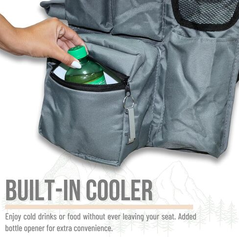copa Folding Camping Chairs for Adults Heavy Duty Camping Chairs 500 lbs Outdoor Lawn Chairs, Padded Camping Chair with Cup Holder, Side Pocket and Cooler Folding Chairs for Outside in Saudi Arabia