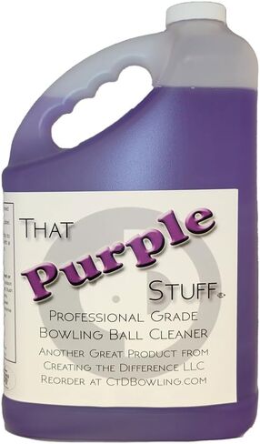 Creating the Difference That Purple Stuff Bowling Ball Cleaner | USBC Approved | Removes Dirt & Oil | Bowling Ball Cleaner | Bowling Supplies (8oz (Flip)) in Kuwait