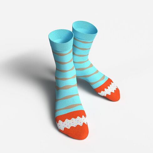 Women's Donut Socks Gift Boxes (6 Pack) - Fun, Colorful, and Super Soft Socks in Kuwait