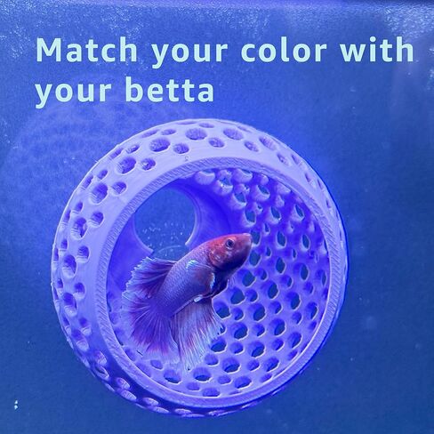 Betta Bulb Hide 2.0 | Betta Rest Fish Tank Ornament Large | Aquarium Cave with Suction Cup for Small Fish Tank, Betta Habitat, Shrimp Hideout, Aquatic Decor Large (Pure White) in Saudi Arabia