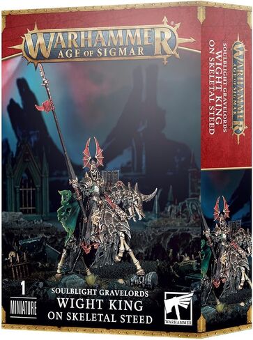 Warhammer Games Workshop Age of Sigmar - Soulblight Gravelords Gravelords: Wight King On Steed in Saudi Arabia