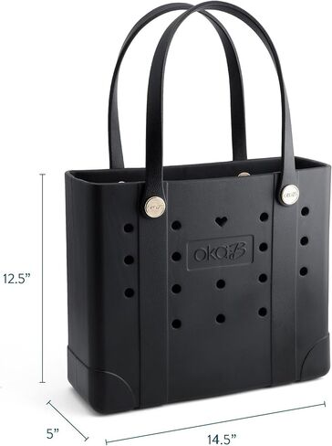 حقيبة يد أوكا-بي توري صديقة للبيئة - مقاومة للماء، حقيبة يومية قائمة بذاتها، مادة معاد تدويرها in Kuwait