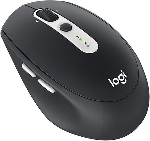 Logitech Wireless Mouse M585 Multi-Device with Flow Cross for PC and Mac, Graphite (Renewed) in Saudi Arabia