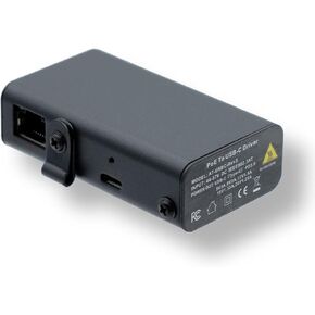 PoE Texas PoE+ to USB-C Splitter - PoE+ Splitter USB-C 25W Power Delivery for iPad, Tablet, Google Nest Cam - Convert PoE to 5V, 9V, 12V, 15V or 20V