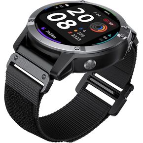 Sport Band Compatible with Garmin Fenix 5X/6X/7X,26mm Nylon Watch Band Quick Easy Fit Adjustable Replacement Wristband Strap for Garmin Fenix 3/Fenix 3 HR/5X Plus/6X Pro/Enduro/Tactix Delta in Kuwait