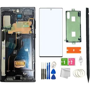 OLED Display Compatible with Samsung Galaxy Note10+ Note 10 Plus SM-N975U SM-N975F/DS 6.8" OLED Touch Screen Display Assembly+Tools (Black)