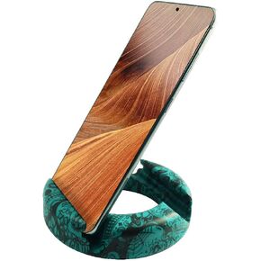 GoDonut Ultra Phone Stand - Portable Mount Accessory for Travel, Nightstand or Desk- Compatible with Tablet, iPhone & Most Smartphones – Skulls Pink