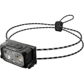 Nitecore NU25 UL - 400 Lumens Ultralight Rechargeable Headlamp with Eco-Sensa Type C USB Charging Cord