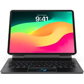 siamide Keyboard Case for 2024 iPad Air 13 and iPad Pro 12.9 (6th, 5th, 4th, 3rd Gen), Magnetic Keyboard Case with Multi-Touch Trackpad, Floating Cantilever Stand, Backlit Wireless Keyboard
