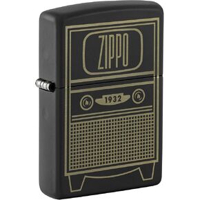 Zippo Comic Red Matte Pocket Lighter