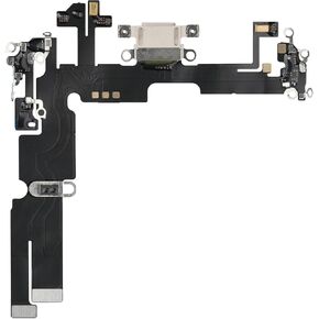 Dock Connector for iPhone 14 Plus Charging Port Replacement Fix USB Charge Repair Headphone Jack Flex Cable Microphone Antenna Assembly for A2632, A2885, A2886, A2887, A2896