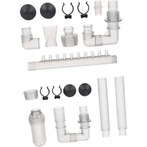 ULTECHNOVO 1 Set Plumbing Fittings Water Hose Floss Kit Replacement Aquarium Outlet Aquarium Water Water Inflow Tube Fish Tank Outlet Fish Tank Water External Abs in Kuwait