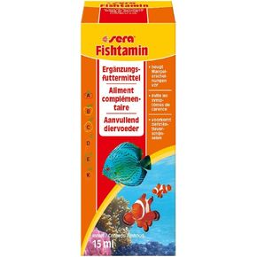 sera 2710 fishtamin 0.5 fl.oz. 15 ml Pet Food, One Size