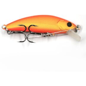 Minnow Lure for Fishing, Hard Bait Minnow Lure with Treble Hook, Life-Like Swimbait, Fishing Bait Sinking Lure for Bass Trout Walleye Redfish, Fishing Lures for Freshwater Saltwater, Gift for Men