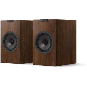 KEF Q1 Meta Bookshelf Speakers (Pair, Walnut) - Passive 2-Way HiFi Bookshelf Speaker with Uni-Q Driver Array for Home Stereo & Audiophile Sound in Saudi Arabia