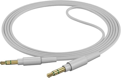 كابل صوت Geekria متوافق مع Audio-Technica ATH-M50xBT2 ATH-M20xBT ATH-SR5 ATH-MSR7 ATH-WS660BT، كابل سماعات الرأس Pioneer HDJ-CX، سلك ستيريو بديل 1/8 بوصة (3.5 مم) إلى 3.5 مم (4 أقدام/1.2 م) in Saudi Arabia