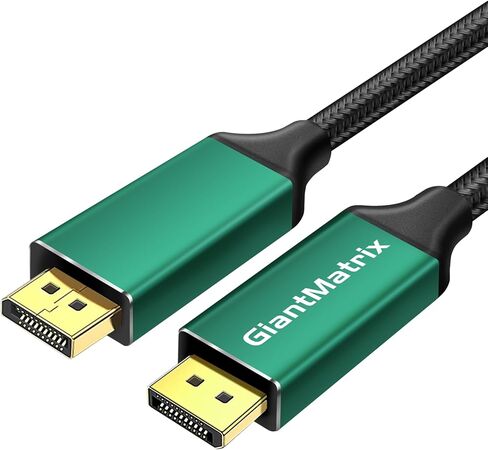 16K DP 2.1 كابل 6.6 قدم 80G 4k 240hz 5k 240hz 8k 120hz kvm التبديل 2 شاشات 2 أجهزة الكمبيوتر كابل Displayport 4k 240 hz dp kvm التبديل كابل 4k 240hz kvm التبديل dp كابل 4k 240hz in Kuwait