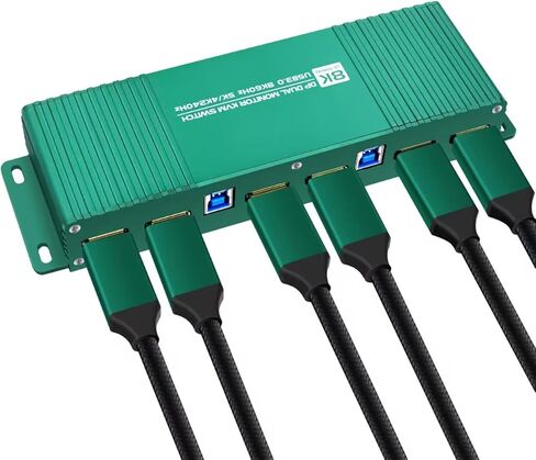 16K DP 2.1 كابل 6.6 قدم 80G 4k 240hz 5k 240hz 8k 120hz kvm التبديل 2 شاشات 2 أجهزة الكمبيوتر كابل Displayport 4k 240 hz dp kvm التبديل كابل 4k 240hz kvm التبديل dp كابل 4k 240hz in Kuwait