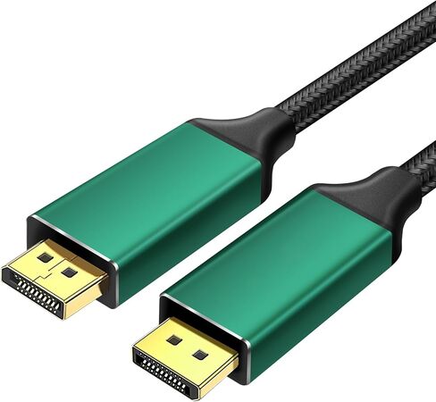 16K DP 2.1 كابل 6.6 قدم 80G 4k 240hz 5k 240hz 8k 120hz kvm التبديل 2 شاشات 2 أجهزة الكمبيوتر كابل Displayport 4k 240 hz dp kvm التبديل كابل 4k 240hz kvm التبديل dp كابل 4k 240hz in Kuwait
