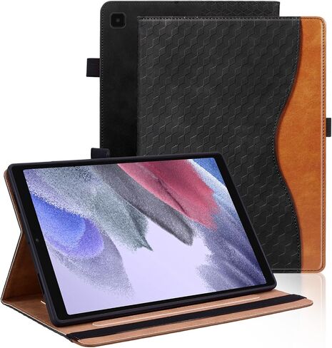 Case for Samsung Galaxy Tab A 10.1 2019 (SM-T510/T515/T517) PU Leather Multi-Angle Viewing Stand with Card Pocket Tablet Cover for 10.1 Inch Tablet Android 2019,Brown in Kuwait