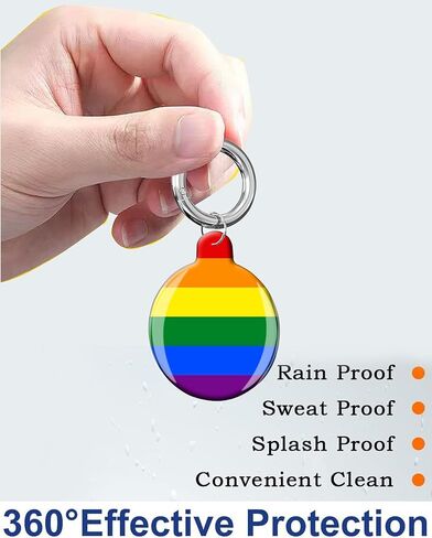 Compatible with AirTag Case Cover, Cute Protective Tracker Case with Loop Keychain Holder for Airtag,Scratch Resistant Airtag Cover for Wallet,Luggage,Cat,Dog,Pets(Cute Corals Seashells) in Kuwait