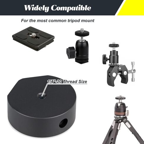 Tripod Adapter Compatible with Starlink Mini Aluminum Alloy Tripod Mount Adapter Compatible with Star Link Mini - 1/4"-20 Threaded Fit Inside The Pipe Adapter in Saudi Arabia