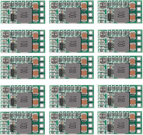 5Pcs 5V Regulator Module Mini DC-DC 4.2-24V to 5V 3A Step Down Power Supply Module Voltage Reducer Voltage Buck Converter Adjustable 1.8V 2.5V 3.3V 5V 9V 12V Power Supply Transformer Module in Kuwait