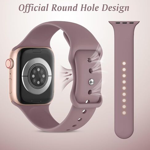 Patenting 10 Pack Sport Bands Compatible with Apple Watch Bands Women Men 40mm 41mm 38mm 45mm 44mm 42mm 46mm 49mm,Silicone iWatch Bands Waterproof Strap for iWatch Series 10 9 8 7 6 5 4 SE Ultra in Saudi Arabia