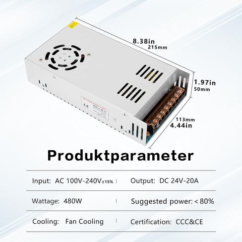 AC 110V/220V to DC 12V 15A 180W Universal Regulated Switching Power Supply, Power Supply Voltage Converter, LED Adapter Driver for CCTV, Radio, Camera, LED Strip Lights, 3D Printers and more. in Saudi Arabia