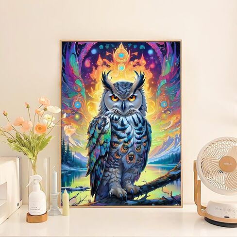 Paint by Numbers Kit for Adults Beginner, Hummingbird Acrylic Adult Paint by Number Kits on Canvas, Hummingbird Watercolor Oil Paint by Number for Adults, Perfect for Home Decor Gift 16"x20" in Saudi Arabia