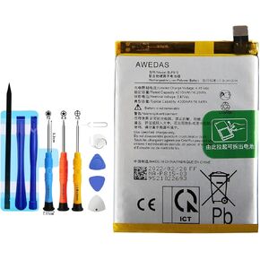 BLP815 Replacement Battery for OnePlus Nord N10 5G Battery,Rechargeable 0 Cycle Battery Compatible with OnePlus Nord N10 5G BE2025 with Repair Tool Kits